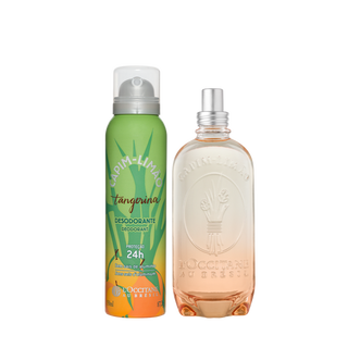 Desodorante e Col&ocirc;nia Capim-Lim&atilde;o Tangerina